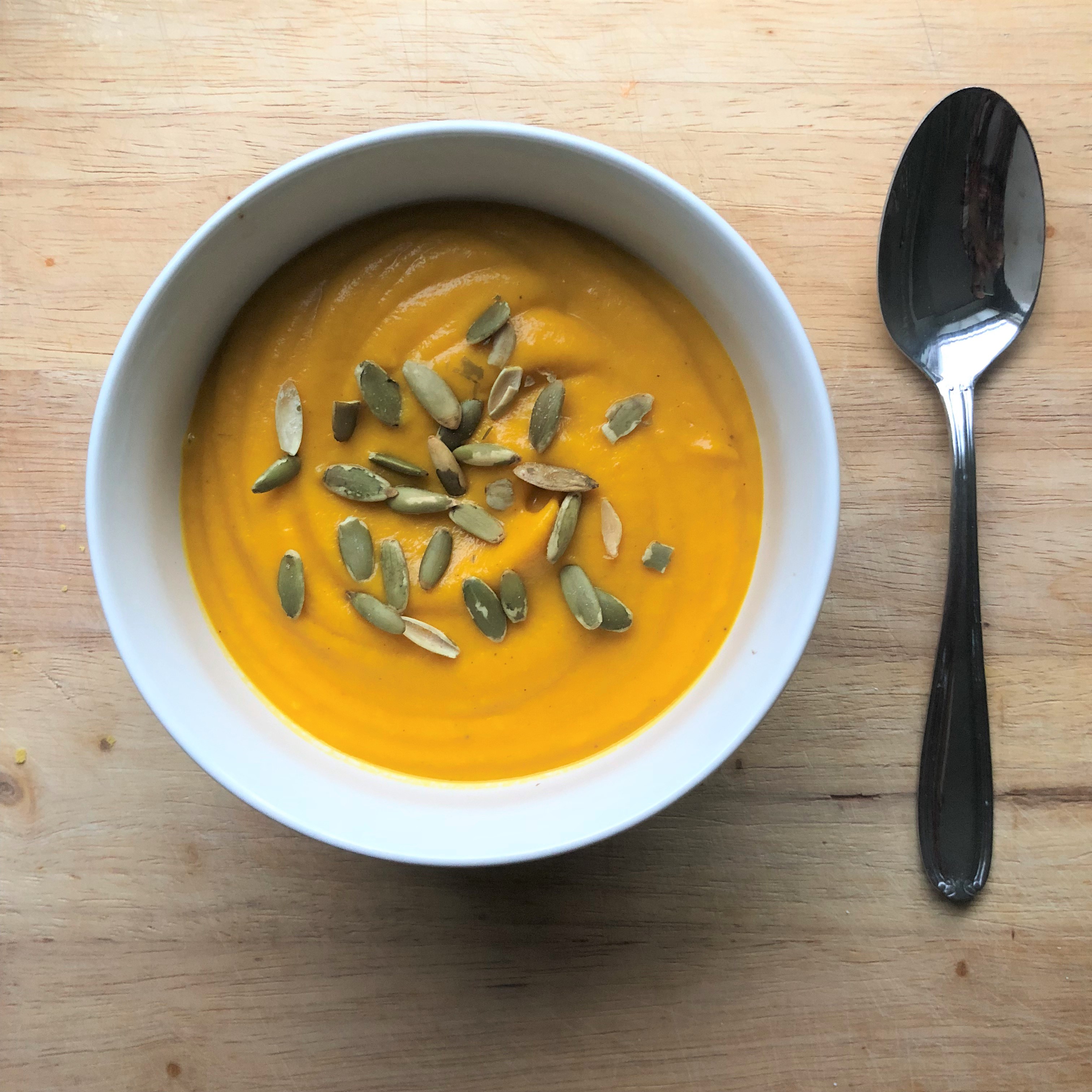 Picture of butternut squash soup