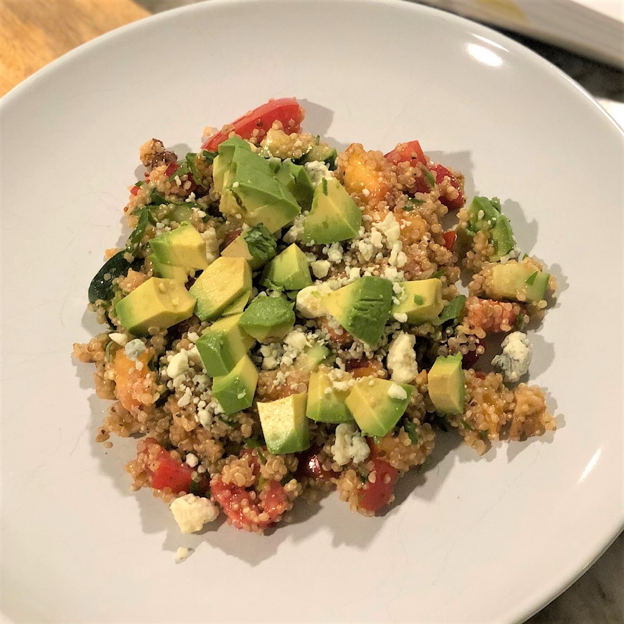 picture of summer quinoa salad