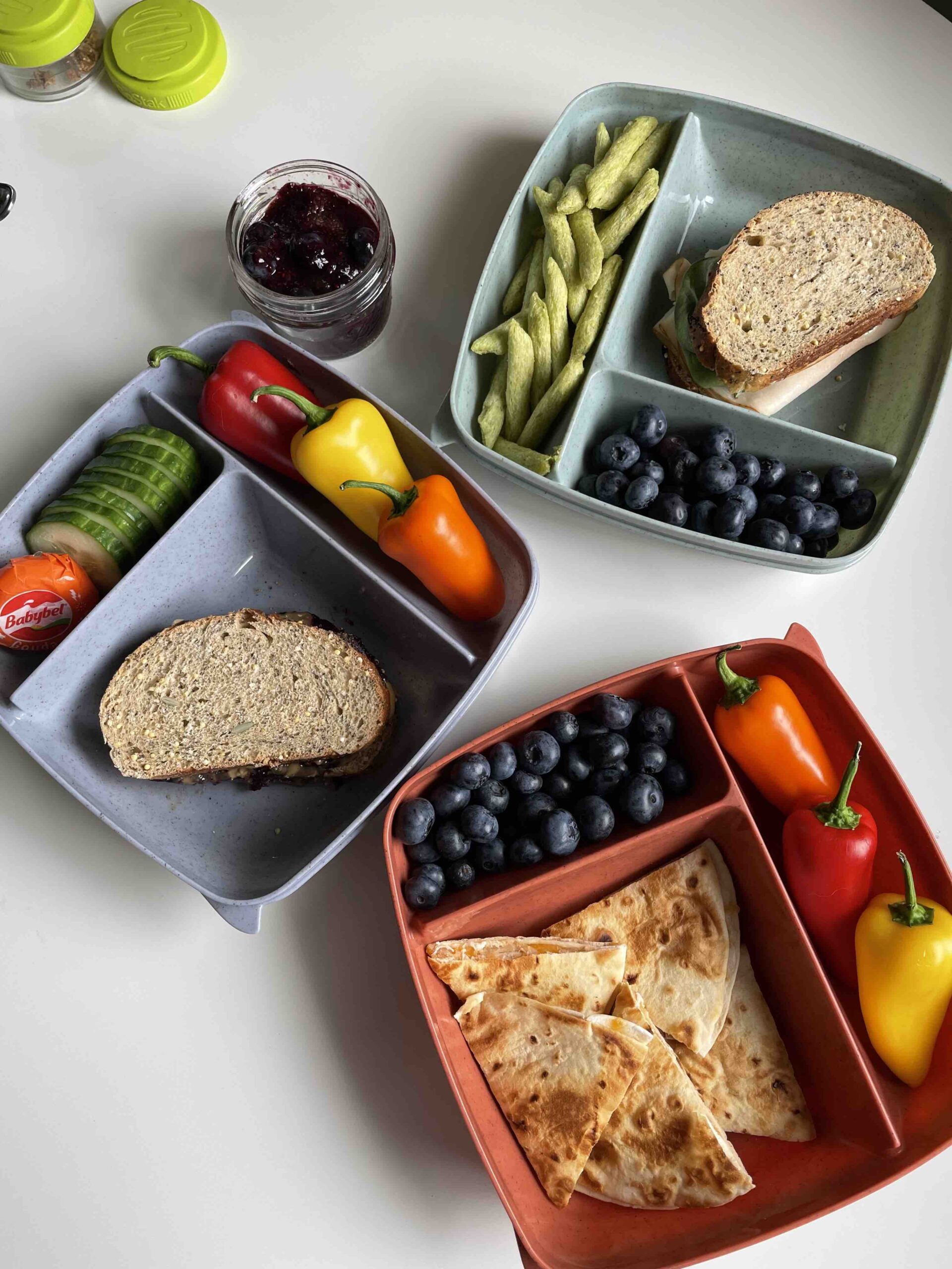 3 back to school lunch ideas